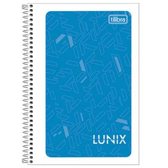 CADERNETA ESPIRAL CAPA FLEX 96FLS - LUNIX - UN - TILIBRA