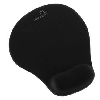 MOUSEPAD C/ APOIO DE PULSO GEL AC021 - PRETO - UN - MULTILASER
