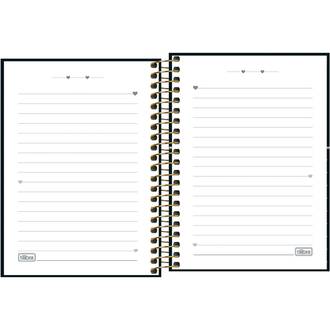 CADERNETA 1/8 CAPA DURA 80FLS - 319911 - WEST VILLA - UN - TILIBRA