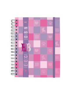 CADERNO UNIV SMART 10X1 160FLS - 5544 - REBECCA BONBON - UN - DAC