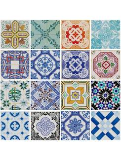 FILME AUTOADESIVO 45CMX2M 80 MICRAS - DECORADA - AZULEJOS - UN - CON-TACT