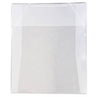 PASTA ELASTICO PLASTICA A3  - 3021 - CRISTAL - UN - ACP