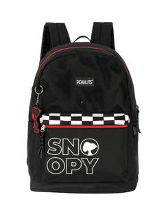 MOCHILA COSTAS JUVENIL SNOOPY MS49721SN - PRETO - UN - LUXCEL