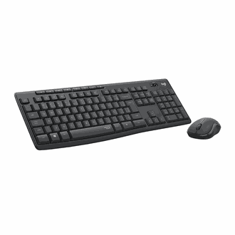 TECLADO E MOUSE SEM FIO SILENT WIRELESS MK295 - LOGITECH - UN - LOGITECH