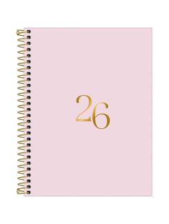 AGENDA ESPIRAL VANILLA M7 - DIARIA - UN - TILIBRA