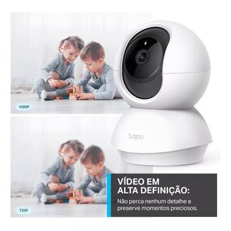 CAMERA DE SEGURANCA INTERNA WIFI FULL HD - TAPO C200 - BRANCO - UN - TP-LINK
