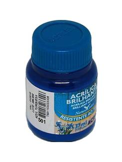 TINTA ACRILICA BRILHANTE 37ML 03340 - AZUL TURQUESA - UN - ACRILEX