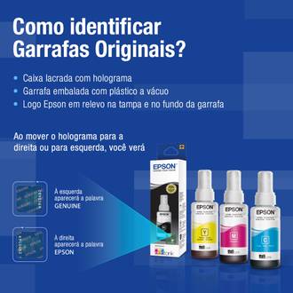 GARRAFA DE TINTA 673 PRETO T673120-AL - UN - EPSON