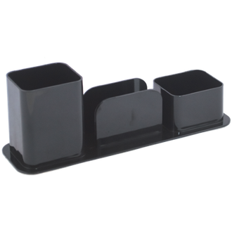 PORTA CANETAS CLIPS E LEMBRETE 3031 - PRETO - UN - DELLO