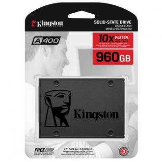 SSD 960GB SATA3 A400 SA400S37/960G - UN - KINGSTON
