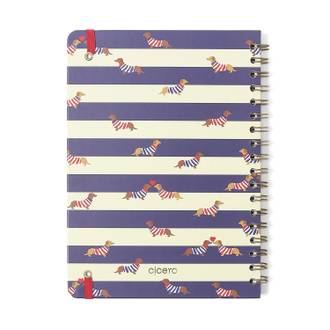 CADERNO ESPIRAL CAPA DURA PRAI 80FLS / CACHORROS - UN - CICERO