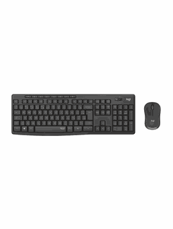 TECLADO E MOUSE SEM FIO SILENT WIRELESS MK295 - LOGITECH - UN - LOGITECH