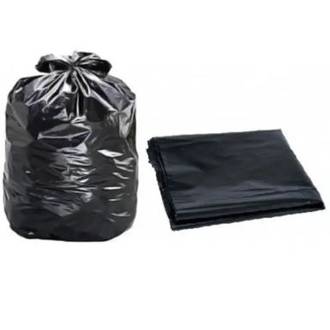 SACO DE LIXO LEVE 40L C/100 - PRETO - UN - RAVA
