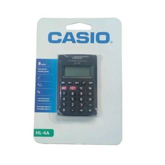 CALCULADORA BOLSO 8 DIG HL4A - PRETO - UN - CASIO