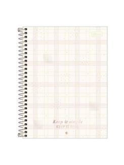 CADERNO COLEGIAL CAPA DURA 10X 160FLS - SOHO - PCT 4 - TILIBRA