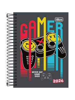 AGENDA ESPIRAL SPICE MASCULINO M3 - DIARIA - 393738 - PCT 4 - TILIBRA