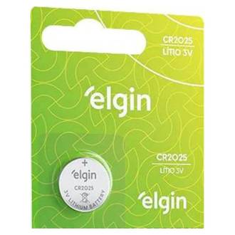 BATERIA LITIO CR2025 3V 82192 - UN - ELGIN