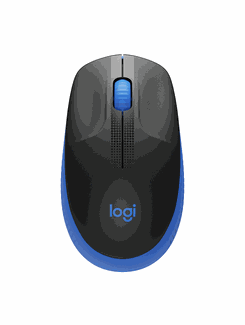 MOUSE S/FIO USB M190 910-005903 - AZUL - UN - LOGITECH