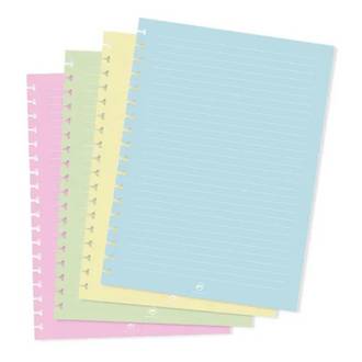 REFIL PAUTADO COLOR UNIV SMART ENJOY 48FL - 3724RE - PCT 10 - DAC