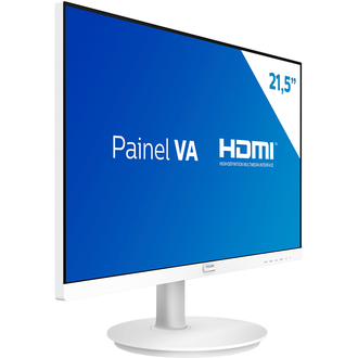 MONITOR 21,5" LED FULL HD/HDMI 75HZ - 221V8LW - BRANCO - UN - PHILIPS