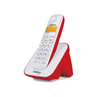 TELEFONE SEM FIO INTELBRAS COM IDENTIFICADOR DE CHAMADAS - TS3110 - VERMELHO - UN - INTELBRAS