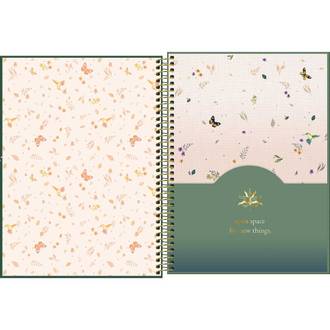 CADERNO UNIV CAPA DURA 1X1 80FLS - NATURALIS - UN - TILIBRA