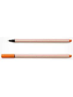 CANETA MICROLINE 0,4MM - LARANJA - UN - COMPACTOR