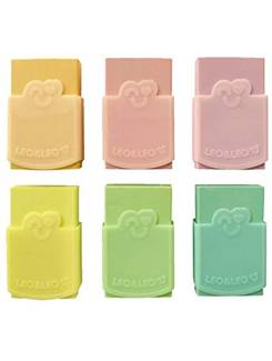 BORRACHA PLASTICA COLOR PASTEL 72203 - UN - LEO E LEO