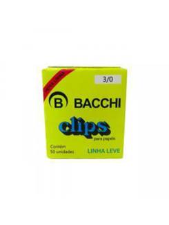 CLIPS GALVANIZADO N.3/0 C/50 - UN - BACCHI