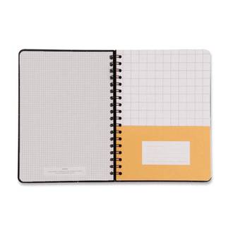 CADERNO ESPIRAL CAPA DURA CLAS 80FLS / PRETO 1804 - UN - CICERO