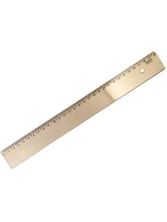 REGUA NEW LINE 30 CM 10270099 - OURO - UN - MAXCRIL