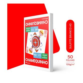 PAPEL CHAMEQUINHO 120G 50FLS - A3 - CX 20 - CHAMEX
