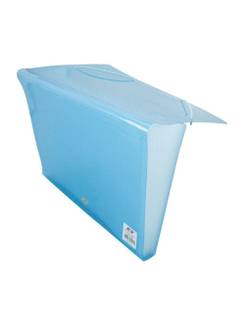 PASTA SANFONADA A4 12 DIVISORIAS - 1027 - AZUL - UN - ACP