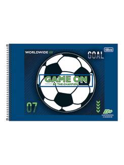 CADERNO DESENHO CAPA FLEXIVE 96FLS - ESPIRAL - MAIS+ - UN - TILIBRA