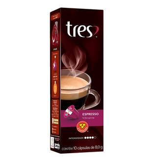 CAPSULA 3 CORACOES 8G - EXPRESSO VIBRANTE - UN - 3 CORACOES