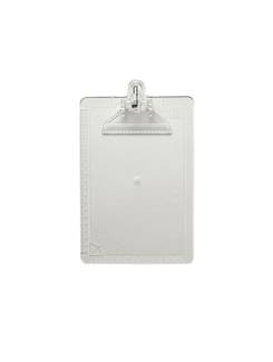 PRANCHETA ACRILICO COLOR MEIO OFICIO - 3008.H - CRISTAL - UN - DELLO