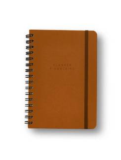 PLANNER PERMANENTE FINANCEIRO A5 / CARAMELO - UN - CICERO