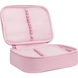 ESTOJO ESCOLAR BOX HAPPY - 348635 - ROSA - UN - TILIBRA