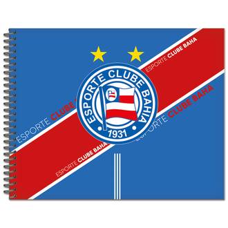 CADERNO DESENHO CAPA DURA 80FLS - ESPIRAL - EC BAHIA - UN - BAHIA ARTES