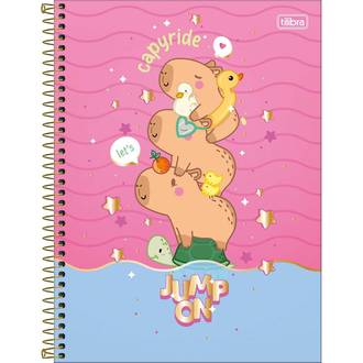 CADERNO UNIV CAPA DURA 16X1 256FLS - 397270 - CAPYCLUB - UN - TILIBRA