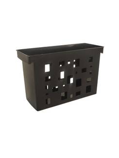 CAIXA ARQUIVO DELLOCOLOR SEM PASTA- 0329 - PRETO - UN - DELLO