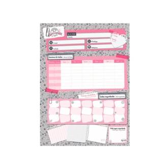 CADERNO UNIV CAPA DURA 10X1 160FLS - WISH - PCT 4 - JANDAIA