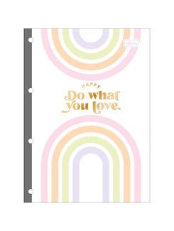 MONOBLOCO UNIV 4 FUROS 80FLS - 305651 - HAPPY - UN - TILIBRA