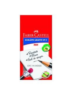 LAPIS PRETO N2 MAX REDONDO C/BORRACHA - 1205 - UN - FABER