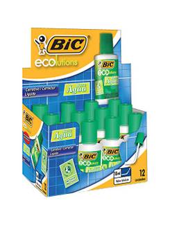 CORRETIVO LIQUIDO ECO 18ML - 878596 - CX 12 - BIC