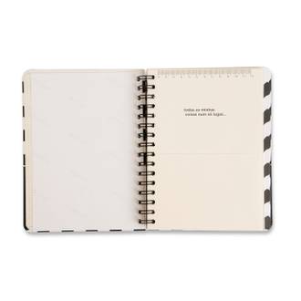 PLANNER PERMANENTE CLASSICO E A5 / PRETO 8973 - UN - CICERO