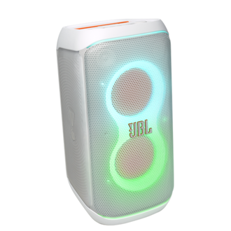 CAIXA DE SOM CLUB120 BRANCA (9166) + PARTYLIGHT BEAM - UN - JBL