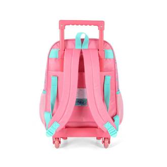 MOCHILA C/RODAS STITCH IC42382SC - INFANTIL - ROSA - UN - LUXCEL