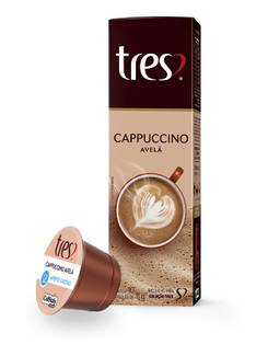 CAPSULA 3 CORACOES 11G - CAPPUCCINO AVELA - UN - 3 CORACOES