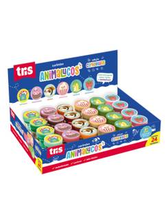 CARIMBO AUTOTINTADO ANIMALUCO COMIDINHAS - 610979 - DPL 24 - TRIS